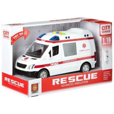 Машина Wenyi 1:16 Ambulance Van (WY590A)