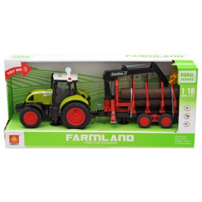 Трактор Wenyi 1:16 Trailered Farm Tractor (WY900M)