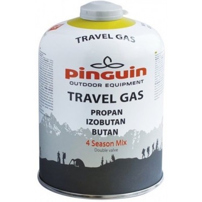 Butelie gaz Pinguin Travel Gas 450g