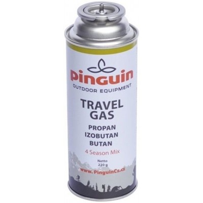 Butelie gaz Pinguin Travel Gas 220g