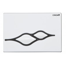 Кнопка смыва Creavit GP1001.02 White/Black