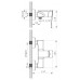 Смеситель для душа Ferro Florence VerdeLine BFL7VL