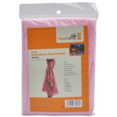 Pelerina ploaie AceCamp Emergency Rain Poncho Pink (3907)