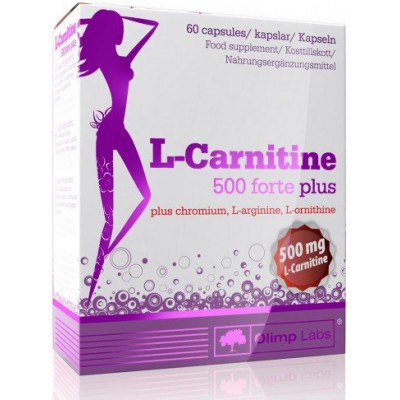 Жиросжигатель Olimp L-Carnitine 500 Forte Plus 60caps