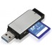 Cititor de carduri Hama USB 3.0 Silver (00123900)