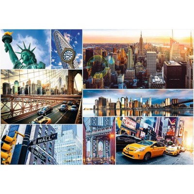 Puzzle Trefl 4000 New York Collage (45006)