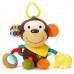 Jucărie pentru pătuturi si carucioare Skip Hop Bandana Buddies Monkey (306201)