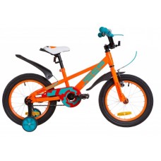 Детский велосипед Formula Jeep 16 Turquoise/Orange