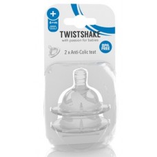 Соска для бутылочки Twistshake Bottle nipple 6+