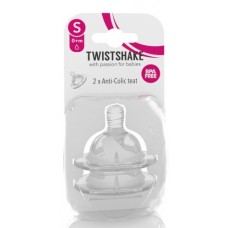 Соска для бутылочки Twistshake Bottle nipple 0+