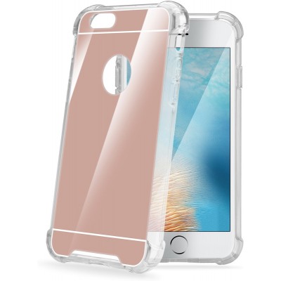 Husa de protecție Celly Mirror IPH 7/8+ Rose Gold