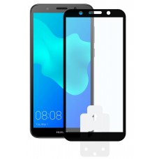 Защитное стекло для смартфона KSIX Tempered Glass 2.5D Huawei Y5 2018 Black (B0763SC30N)