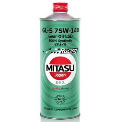 Трансмиссионное масло Mitasu GL-5 LSD Sport 75W-140 1L