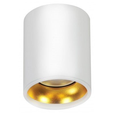 Спот Gauss HD010 White/Gold