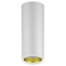 Спот Gauss HD012 White/Gold