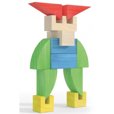 Кубики Quercetti Toy Town (703)