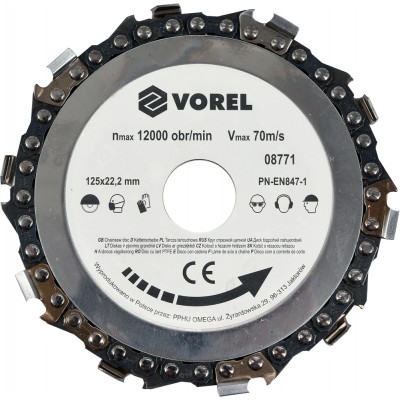 Диск для резки Vorel 08771