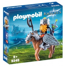 Фигурка героя Playmobil Knights: Dwarf Fighter with Pony (9345)