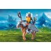 Фигурка героя Playmobil Knights: Dwarf Fighter with Pony (9345)