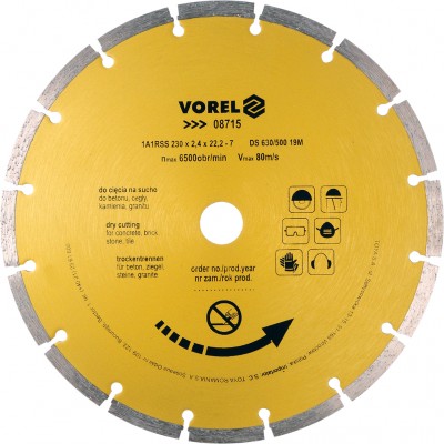 Диск для резки Vorel 08715