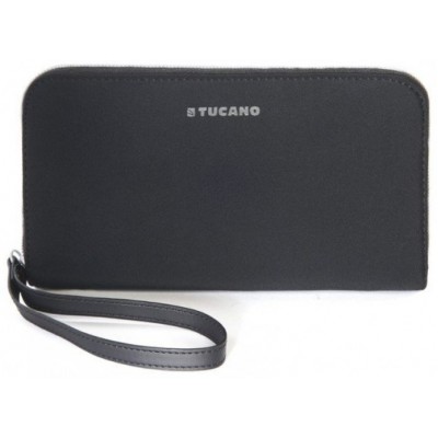 Portofel Tucano Sicuro Pochette Black