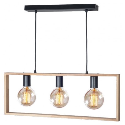 Lustră Vesta Light Wooden Frame 64213