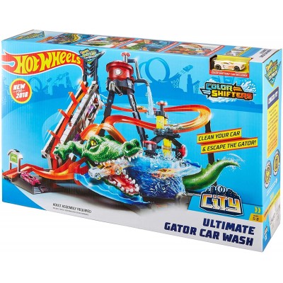 Детский набор дорога Hot Wheels Aligator (FTB67)