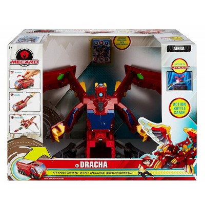 Set jucării Mattel Mecard Mega Dragon "Turning Mecard" (FWY67)