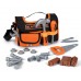 Set de scule pentru copii Smoby Black+Decker Fabric Tool Case (360142)