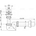 Sifon pentru bideu Alcaplast A412-DN40 (3819)