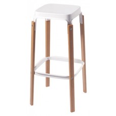 Барный стул Vitra WS-036A White