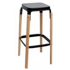 Барный стул Vitra WS-036T Black