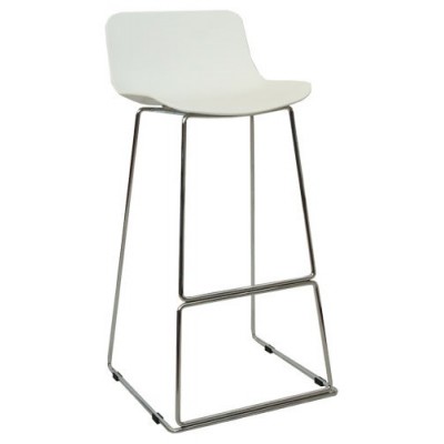 Барный стул Vitra CT-398A White