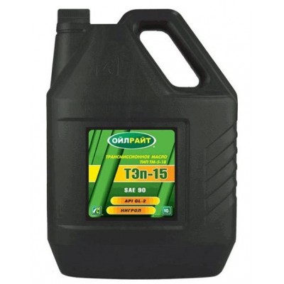 Трансмиссионное масло Oilright TEP-15 GL-2 TM-2-18 90 10L