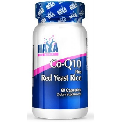 Витамины Haya Labs CO-Q10&Red Yeast Rice 60cap