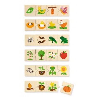 Пазл Viga 24 Growing Puzzle Set (51609)