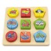 Пазл Viga 24 Shape Block Puzzle — Cars (659586)