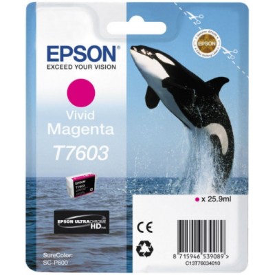 Cartuș Epson C13T76034010 Vivid Magenta