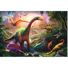 Пазл Trefl 100 Dinosaurs land (16277)