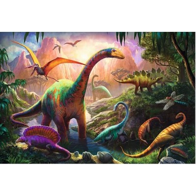 Puzzle Trefl 100 Dinosaurs land (16277)