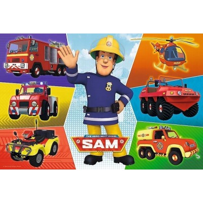 Puzzle Trefl 100 Sam's vehicles prism fireman sam (16354)