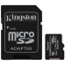 Сard de memorie Kingston microSD 128Gb Class10 A1 UHS-I + SD adapter (SDCS2/128GB)