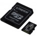 Карта памяти Kingston microSD 256Gb Class10 A1 UHS-I + SD adapter (SDCS2/256GB)