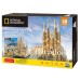 3D пазл-конструктор Cubic Fun Sagrada Familia (DS0984)