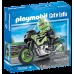 Фигурка героя Playmobil City Life: Motorcycle With Rider (70204)