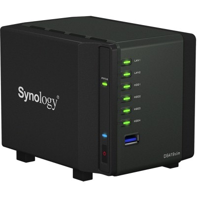 Сетевое хранилище (NAS) Synology DS419 Slim