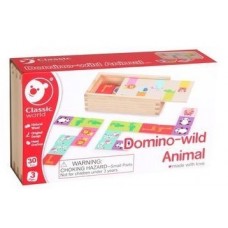 Настольная игра Classic World Domino-Wild Animal (3561)