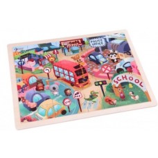 Puzzle Classic World48 Animal City (54242)