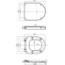 Capac de toaletă Kolo Quattro (K60111)