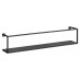 Навесная полка Dolle Aquarium 600x80x120mm Black